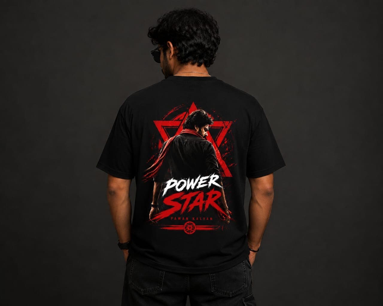 PAWAN KALYAN OVER SIZE T-SHIRT
